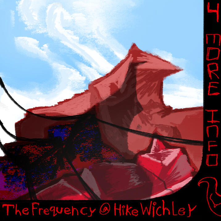 Album cover for a small package of experimental songs. https://alivestation.bandcamp.com/album/four-more-info